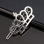 Load image into Gallery viewer, Silver Metal Geometric Hairpin
