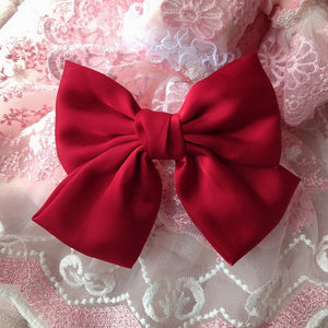 Colored Satin Bow