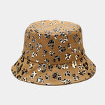 Load image into Gallery viewer, Metallic Leopard Print Bucket Hat
