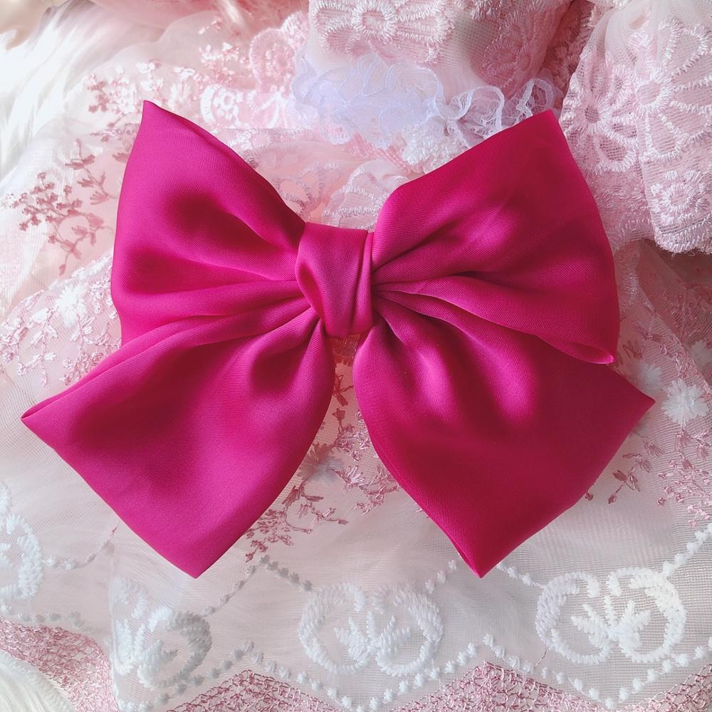 Colored Satin Bow