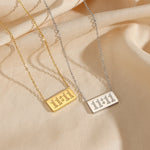 Load image into Gallery viewer, 11:11 Pendant Necklace
