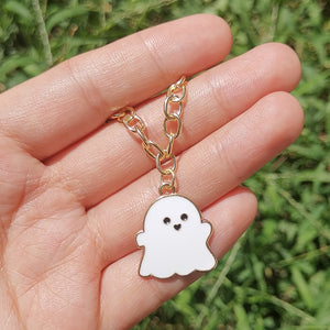 Adorable Ghost Choker Necklace