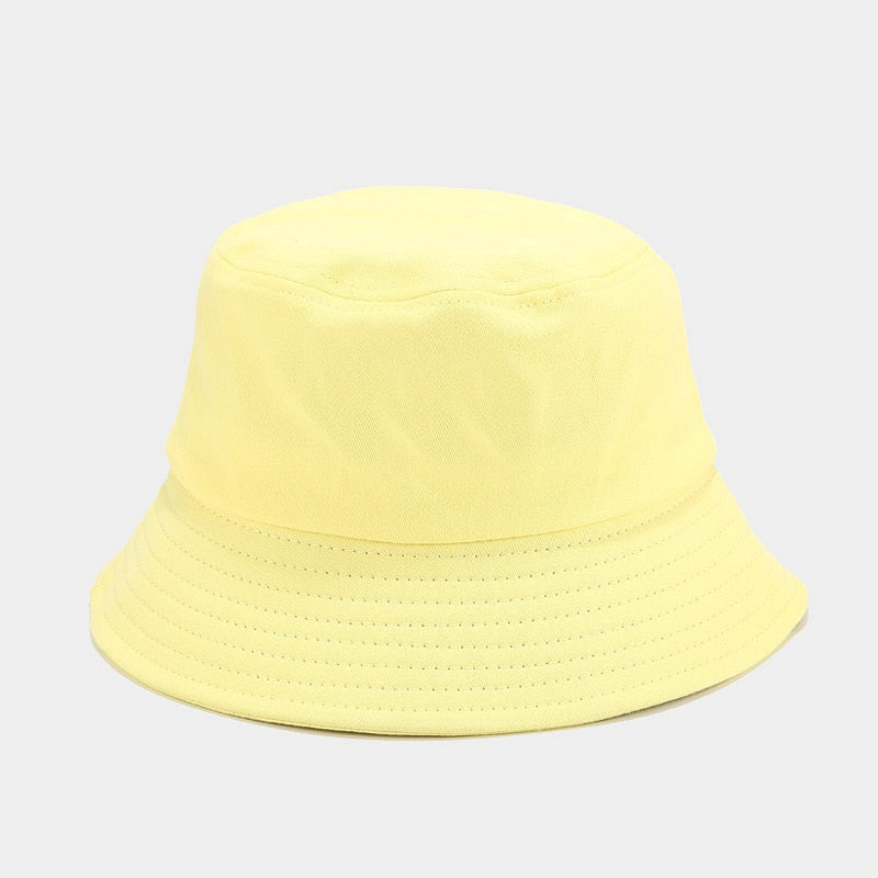 Pastel Cotton Bucket Hat