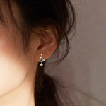 Load image into Gallery viewer, Colorful Christmas Tree Charm Earrings
