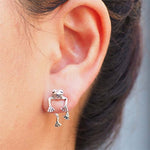Load image into Gallery viewer, Cute Froggy Stud Earrings
