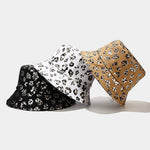 Load image into Gallery viewer, Metallic Leopard Print Bucket Hat
