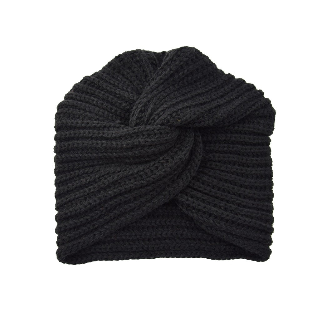 Warm Knitted Crossknot Beanie