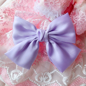 Colored Satin Bow