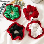 Load image into Gallery viewer, Velvet Christmas Scrunchie
