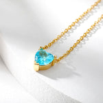 Load image into Gallery viewer, Crystal Heart Pendant Necklace
