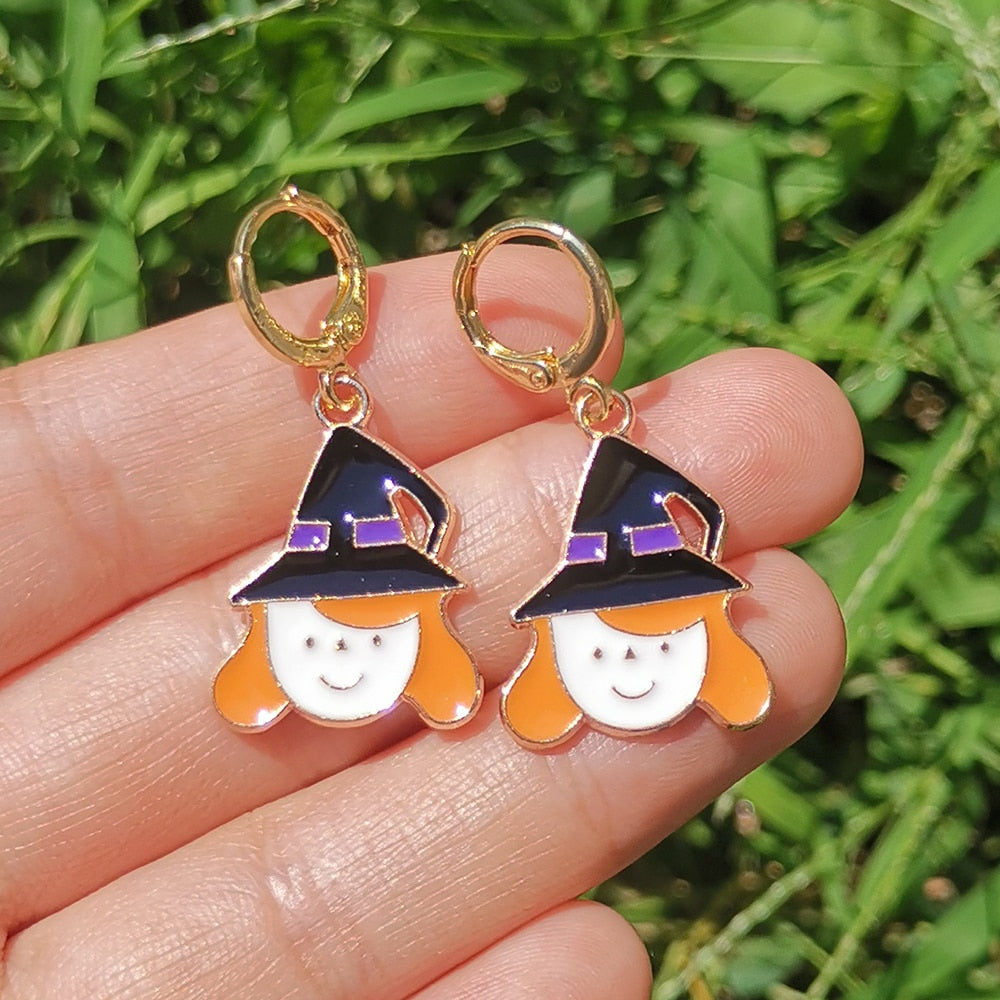 Adorable Halloween Charm Earrings