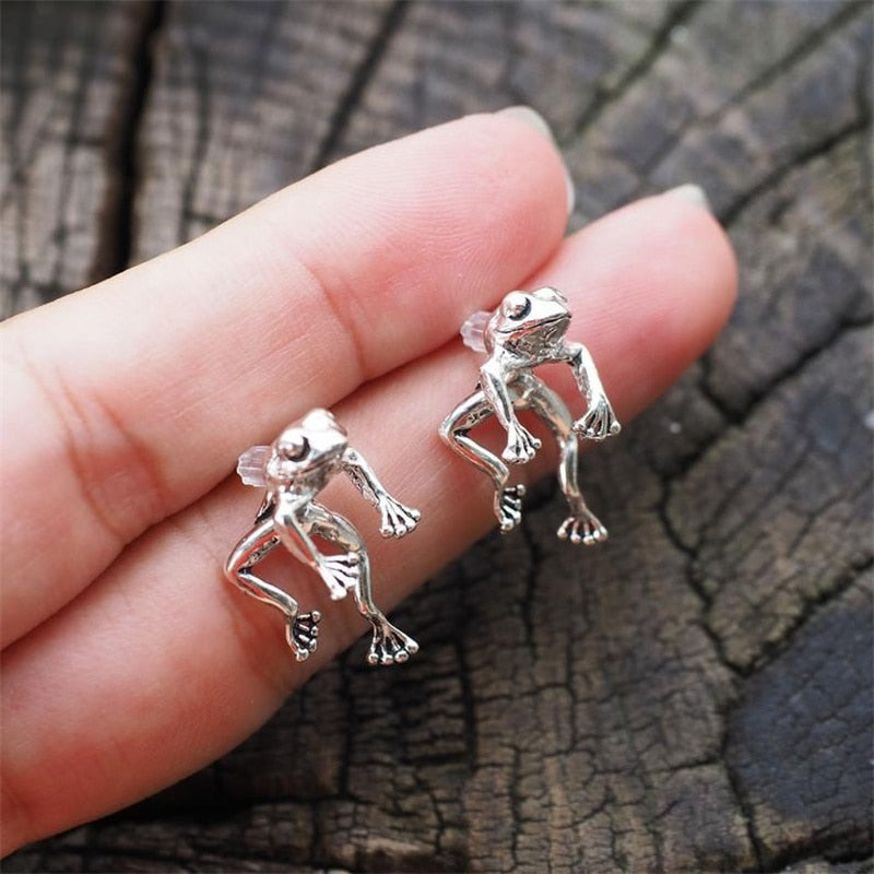 Cute Froggy Stud Earrings