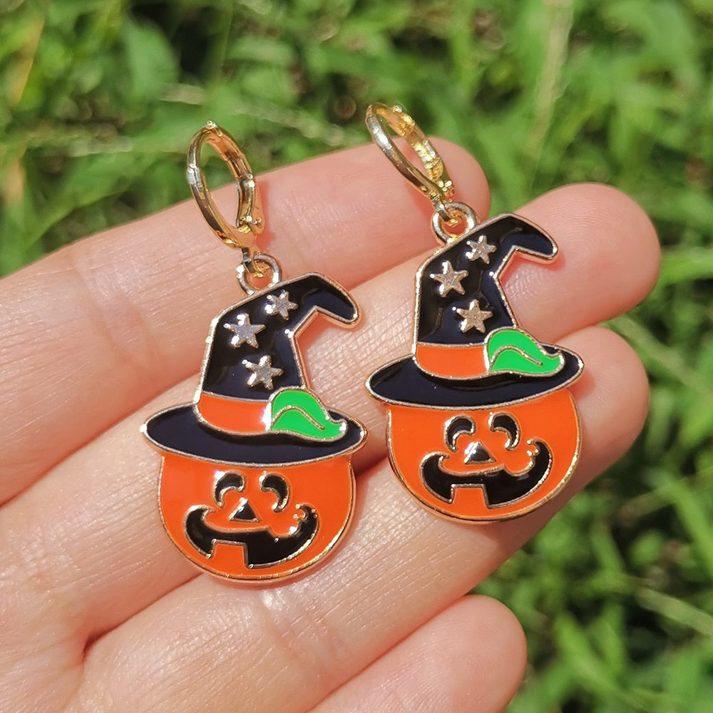 Adorable Halloween Charm Earrings