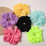 Load image into Gallery viewer, Candy Colored Oversized Chiffon Scrunchie
