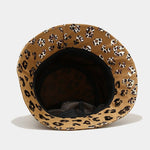 Load image into Gallery viewer, Metallic Leopard Print Bucket Hat
