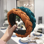 Load image into Gallery viewer, Braided Satin Headband
