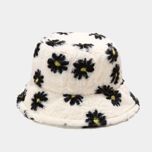 Fluffy Faux Fur Bucket Hat