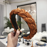 Load image into Gallery viewer, Braided Satin Headband
