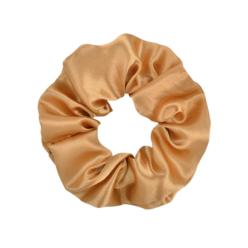 Colorful Satin Scrunchie