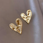 Load image into Gallery viewer, Irregular Heart Stud Earrings
