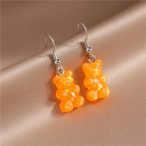 Gummy Bear Drop Earrings