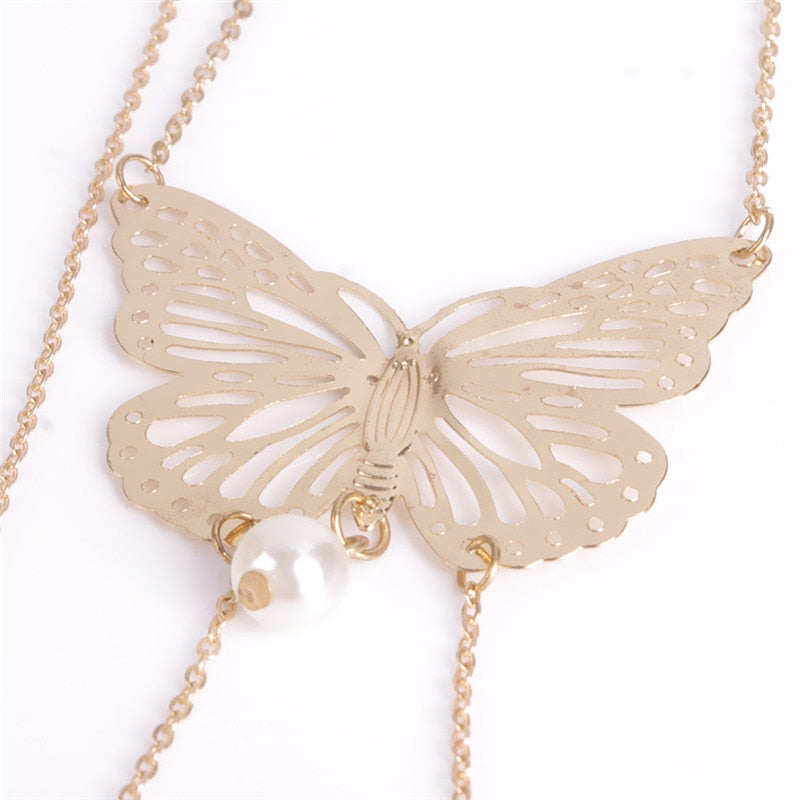 Crossover Butterfly Body Chain
