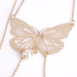 Load image into Gallery viewer, Crossover Butterfly Body Chain
