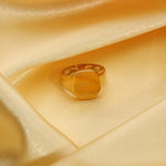 Load image into Gallery viewer, Engraved Words Square Ring
