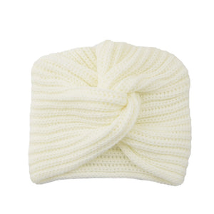Warm Knitted Crossknot Beanie
