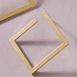 Load image into Gallery viewer, Retro Minimalist Square Earrings
