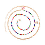 Load image into Gallery viewer, Colorful Beaded Charm Waist Chain
