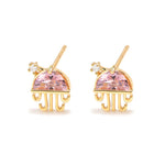 Load image into Gallery viewer, Crystal Jellyfish Earrings
