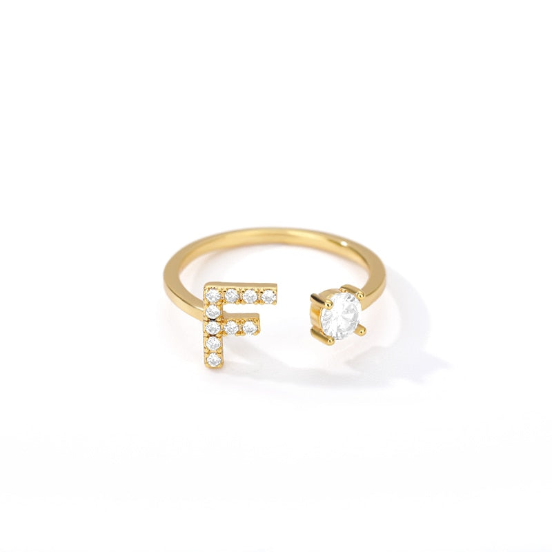 Adjustable Crystal Initial Ring