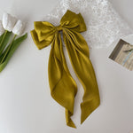 Load image into Gallery viewer, Long Satin Hair Bow
