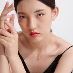 Load image into Gallery viewer, Lucky Elk Gold Pendant Necklace
