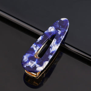 Waterdrop Marbled Hairgrip