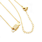 Load image into Gallery viewer, Lock And Key Pendant Necklace
