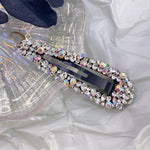 Load image into Gallery viewer, Crystal Water Drop Hair Barrette
