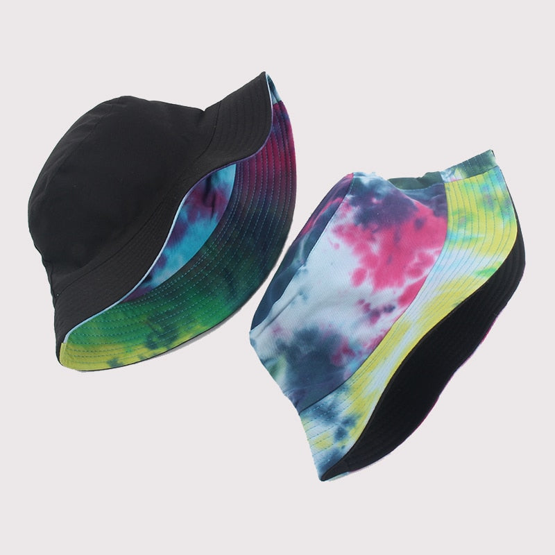 Tie Dye Reversible Bucket Hat