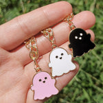 Load image into Gallery viewer, Adorable Ghost Choker Necklace
