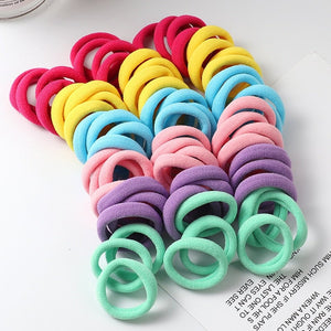 Multicolored Mini Ponytail Holder Set