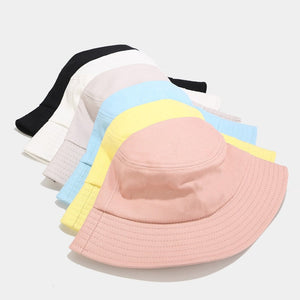 Pastel Cotton Bucket Hat