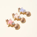 Load image into Gallery viewer, Golden Metal Seashell Hairpin Set
