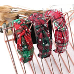 Load image into Gallery viewer, Plaid Christmas Headband
