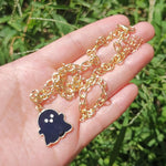 Load image into Gallery viewer, Adorable Ghost Choker Necklace
