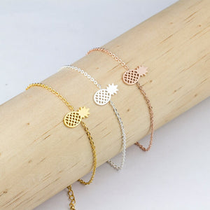 Dainty Pineapple Anklet