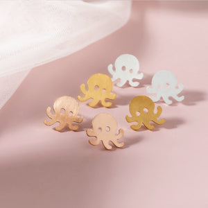 Mini Octopus Earrings