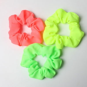 Neon Scrunchie Set