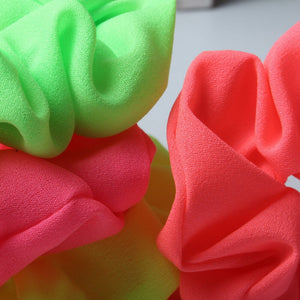 Neon Scrunchie Set