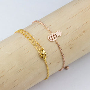 Dainty Pineapple Anklet